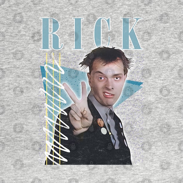 Rick // The Young Ones \\ 80s Retro Fan Artwork Design by DankFutura